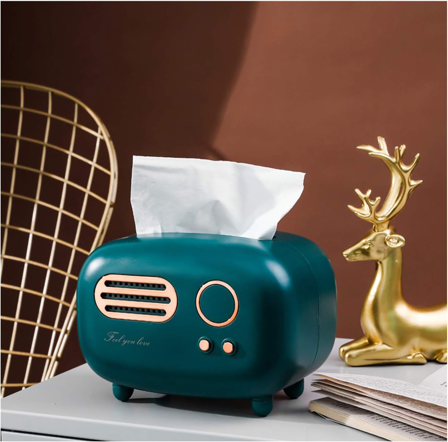 Tissue Cover Box, Bathroom Vanity Countertops, Cute Tissue Box for Bedroom & Bathroom Tissue Cover Box, Bathroom Vanity Countertops, Cute Tissue Box for Bedroom & Bathroom